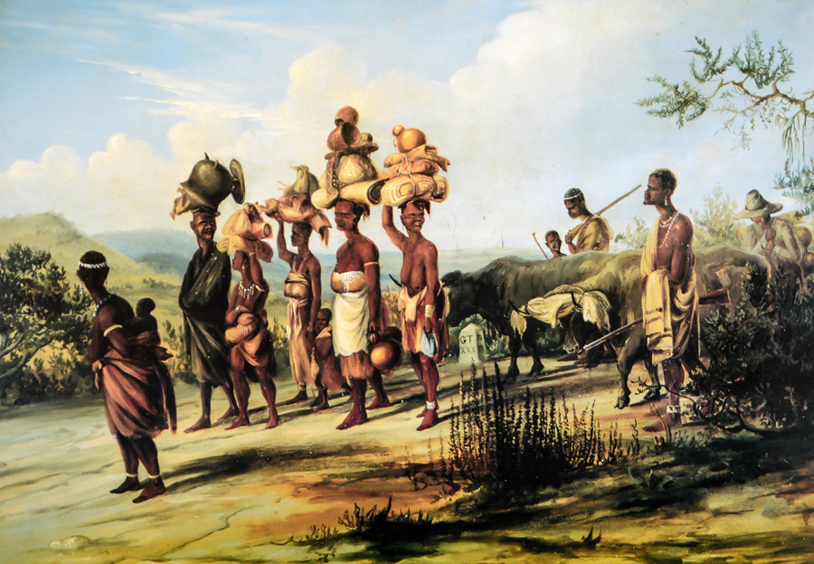 kaffirs having made their fortunes leaving the colony